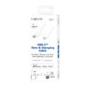 Kabel USB-C do złącza Lightning dł.1m Biały