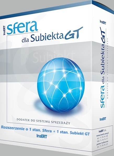 *Sfera dla Subiekta GT rozsz.1+1 stan. SFSGT1+1