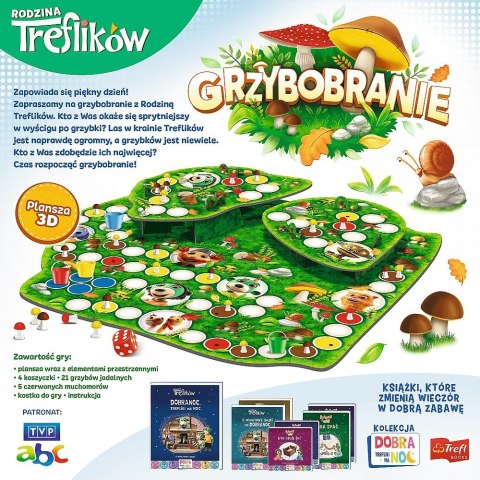 Gra Grzybobranie Rodzina Treflików Gra Grzybobranie Rodzina Treflików