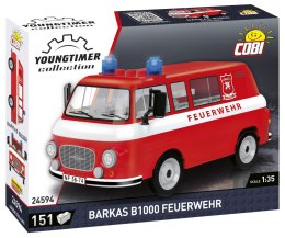 Klocki Youngtimer Barkas B1000 Feuerwehr 151 elementów