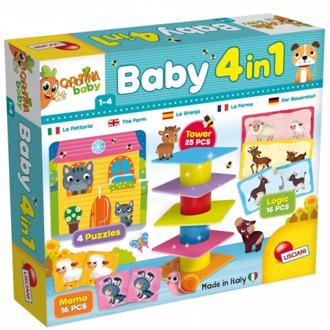 Zestaw Carotina Baby 4 w 1 Zestaw Carotina Baby 4 w 1