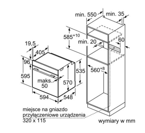 Piekarnik HB578G0S6 Piekarnik HB578G0S6