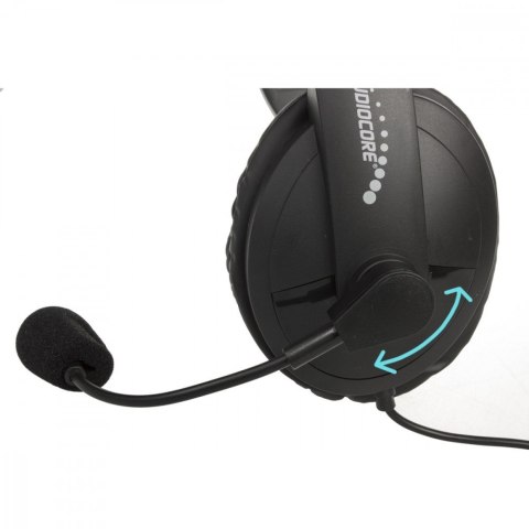 Słuchawki nauszne USB mikrofon AC862 Słuchawki nauszne USB mikrofon AC862