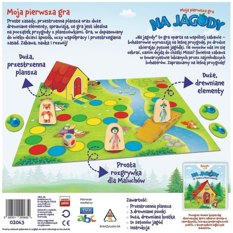 Gra Na jagody Trefliki Bobaski i Miś Gra Na jagody Trefliki Bobaski i Miś