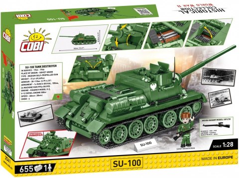 Klocki SU-100 Średnie działo samobieżne Klocki SU-100 Średnie działo samobieżne
