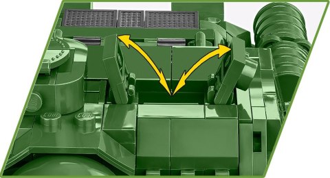 Klocki SU-100 Średnie działo samobieżne Klocki SU-100 Średnie działo samobieżne