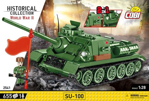 Klocki SU-100 Średnie działo samobieżne Klocki SU-100 Średnie działo samobieżne
