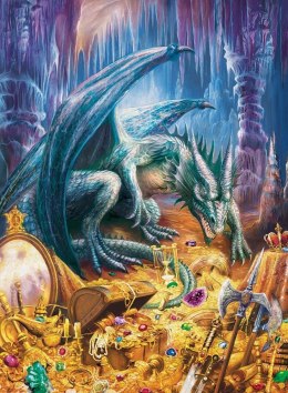 Puzzle 100 elementów Smok w jaskini