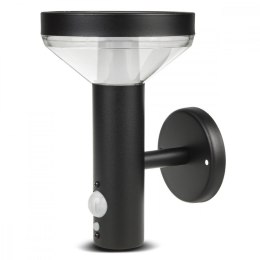 Kinkiet solarny LED z czujnikiem MCE455 B