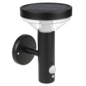 Kinkiet solarny LED z czujnikiem MCE455 B