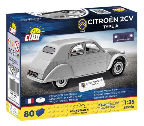 Klocki Citroen 2CV Typ A 1949 Klocki Citroen 2CV Typ A 1949