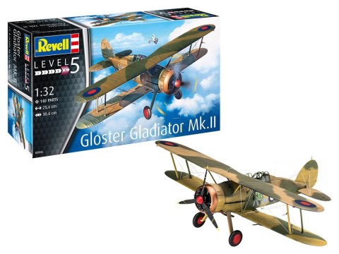 Model plastikowy Gloster Gladiator MK.II Model plastikowy Gloster Gladiator MK.II