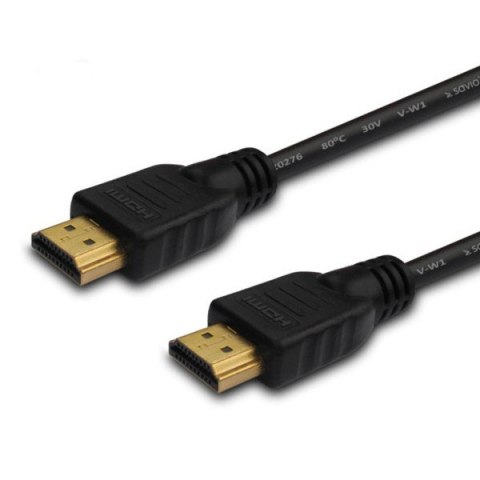 Kabel HDMI 2.0 1,5m czarny CL-194