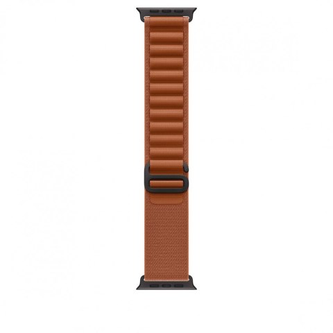 Opaska Alpine w kolorze terakoty do koperty 49 mm - rozmiar L - elementy z tytanu w kolorze czarnym