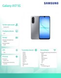 Smartfon Galaxy A17 5G 4/128GB Retail szary Smartfon Galaxy A17 5G 4/128GB Retail szary