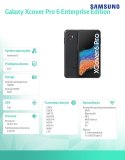 Smartfon Galaxy Xcover Pro 6 DualSIM Enterprise Edition czarny Smartfon Galaxy Xcover Pro 6 DualSIM Enterprise Edition czarny