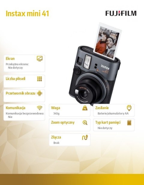 Aparat Instax mini 41 czarny