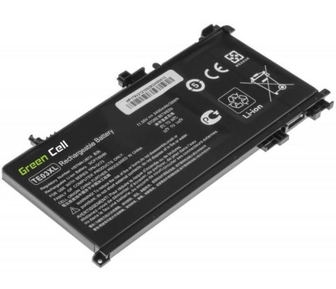 Bateria TE03XL 11,55V 3400mAh do HP Omen 15-AX Pavilion 15-BC