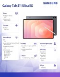 Tablet Galaxy Tab S11 Ultra X936 5G 14.6 cala 12/512GB szary