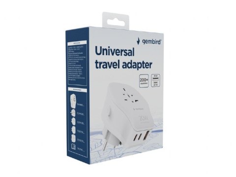 Adapter sieciowy 20W Uniwersalny 4 końcówki Adapter sieciowy 20W Uniwersalny 4 końcówki