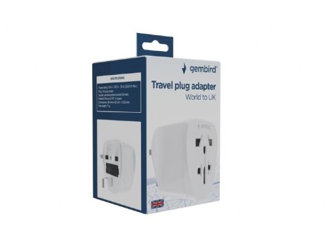 Adapter sieciowy UK świat 10A Adapter sieciowy UK świat 10A