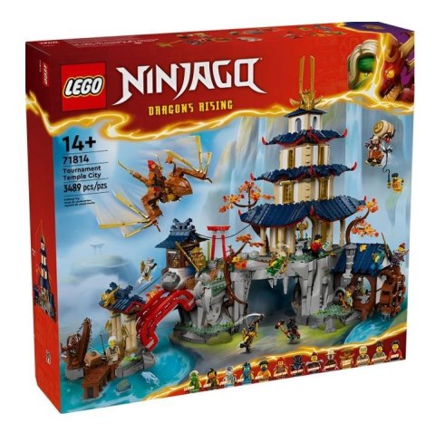 Klocki Ninjago 71814 Turniejowe miasto ze świątynią Klocki Ninjago 71814 Turniejowe miasto ze świątynią