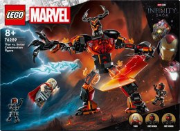 Klocki Super Heroes 76289 Thor kontra figurka konstrukcyjna Surtura