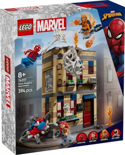 Klocki Super Heroes 76317 Mieszkanie Petera Parkera