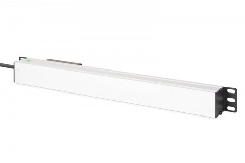 Listwa zasilająca PDU Rack 19" z wyłącznikiem nadprądowym Typ C 16A, 7 gniazd Schuko CEE 7/3 (45°), kabel 1,8m wtyk Unischuko CE Listwa zasilająca PDU Rack 19" z wyłącznikiem nadprądowym Typ C 16A, 7 gniazd Schuko CEE 7/3 (45°), kabel 1,8m wtyk Unischuko CE