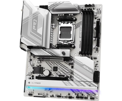 ASROCK Płyta główna X870 PRO RS WIFI AM5 4DDR5 M.2 ATX ASROCK Płyta główna X870 PRO RS WIFI AM5 4DDR5 M.2 ATX