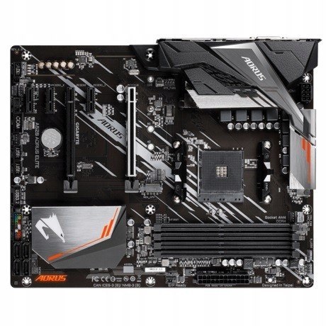 GIGABYTE Płyta główna A520 AORUS ELITE AM4 4DDR4 HDMI/DVI M.2 ATX GIGABYTE Płyta główna A520 AORUS ELITE AM4 4DDR4 HDMI/DVI M.2 ATX