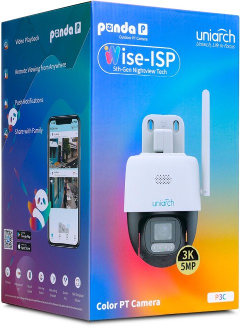 Kamera IP Uniarch Uho-P3C-M5F4 Kamera IP Uniarch Uho-P3C-M5F4