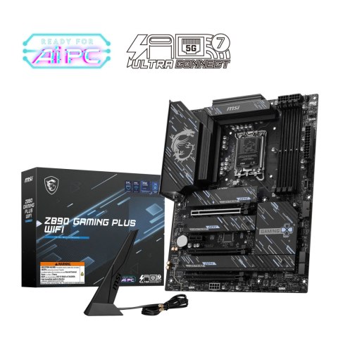 MSI Płyta główna Z890 GAMING PLUS WIFI s1851 4DDR5 ATX MSI Płyta główna Z890 GAMING PLUS WIFI s1851 4DDR5 ATX