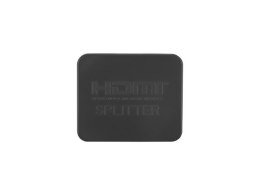 Splitter video HDMI- 2x HDMI 4K + port USB-C czarny