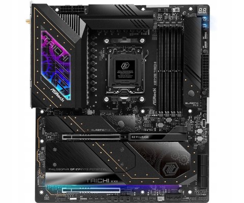 ASROCK Płyta główna X870E TAICHI AM5 4DDR5 M.2 EATX ASROCK Płyta główna X870E TAICHI AM5 4DDR5 M.2 EATX