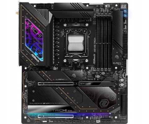 ASROCK Płyta główna X870E TAICHI AM5 4DDR5 M.2 EATX ASROCK Płyta główna X870E TAICHI AM5 4DDR5 M.2 EATX