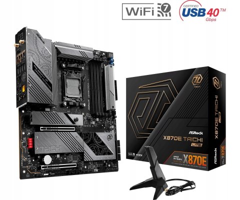 ASROCK Płyta główna X870E TAICHI LITE AM5 4DDR5 M.2 EATX