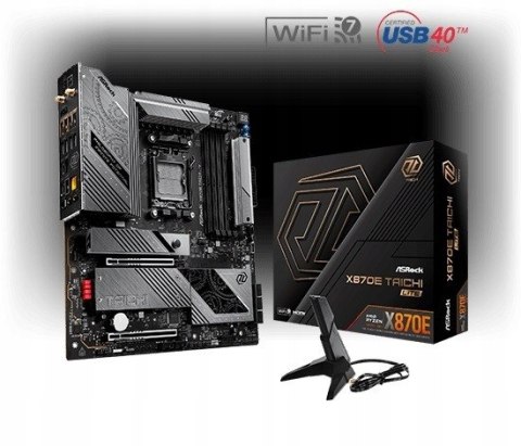 ASROCK Płyta główna X870E TAICHI LITE AM5 4DDR5 M.2 EATX ASROCK Płyta główna X870E TAICHI LITE AM5 4DDR5 M.2 EATX