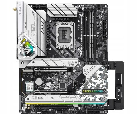 ASROCK Płyta główna Z790 Steel Legend WIFI S1700 4DDR5 USB 3.2 ATX ASROCK Płyta główna Z790 Steel Legend WIFI S1700 4DDR5 USB 3.2 ATX