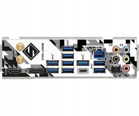 ASROCK Płyta główna Z790 Steel Legend WIFI S1700 4DDR5 USB 3.2 ATX ASROCK Płyta główna Z790 Steel Legend WIFI S1700 4DDR5 USB 3.2 ATX