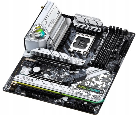 ASROCK Płyta główna Z790 Steel Legend WIFI S1700 4DDR5 USB 3.2 ATX ASROCK Płyta główna Z790 Steel Legend WIFI S1700 4DDR5 USB 3.2 ATX