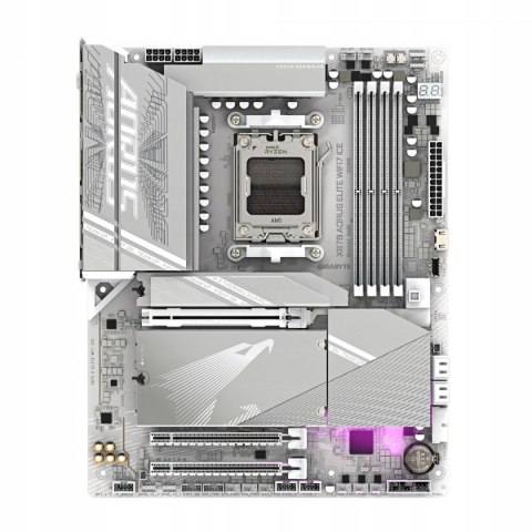 GIGABYTE Płyta główna X870 A ELITE WF7 ICE AM 5 4DDR5 HDMI/USB-C ATX GIGABYTE Płyta główna X870 A ELITE WF7 ICE AM 5 4DDR5 HDMI/USB-C ATX
