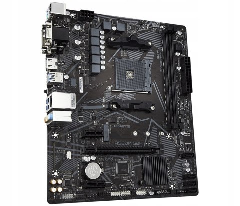 GIGABYTE Płyta główna A520M S2H AM4 2DDR4 M.2 HDMI/DVI mATX GIGABYTE Płyta główna A520M S2H AM4 2DDR4 M.2 HDMI/DVI mATX