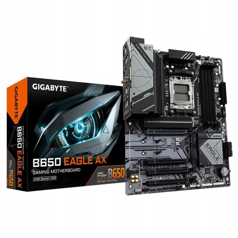 GIGABYTE Płyta główna B650 EAGLE AX AM5 4DDR5 HDMI/DP ATX GIGABYTE Płyta główna B650 EAGLE AX AM5 4DDR5 HDMI/DP ATX