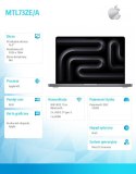MacBook Pro 14,2 cali: M3 8/10, 8GB, 512GB - Gwiezdna szarość MacBook Pro 14,2 cali: M3 8/10, 8GB, 512GB - Gwiezdna szarość