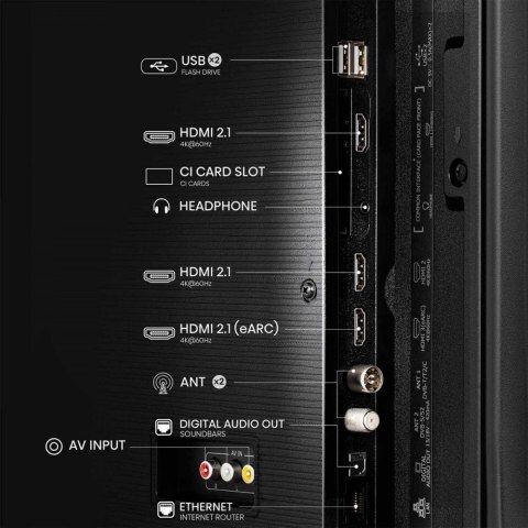 Telewizor QLED 55 cali 55E7Q Telewizor QLED 55 cali 55E7Q
