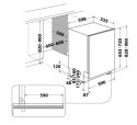 Zmywarka do zabudowy WI7020PF