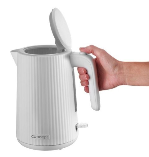 Czajnik plastikowy 1,7L RK2390 biały Czajnik plastikowy 1,7L RK2390 biały