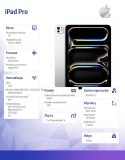 IPad Pro 11 cali Wi-Fi + Cellular 2TB - Srebrny Nano