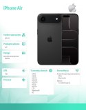IPhone Air 256 GB - gwiezdna czerń